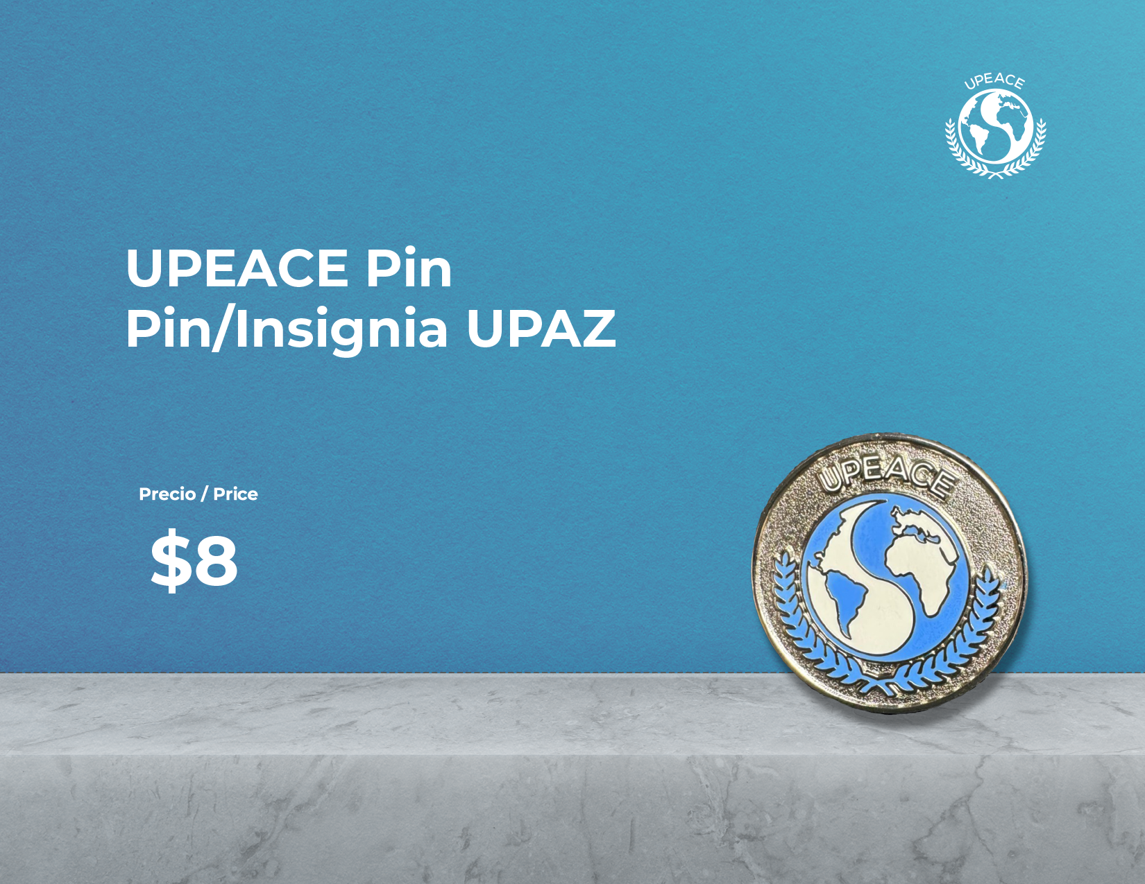 UPEACE Store Pin