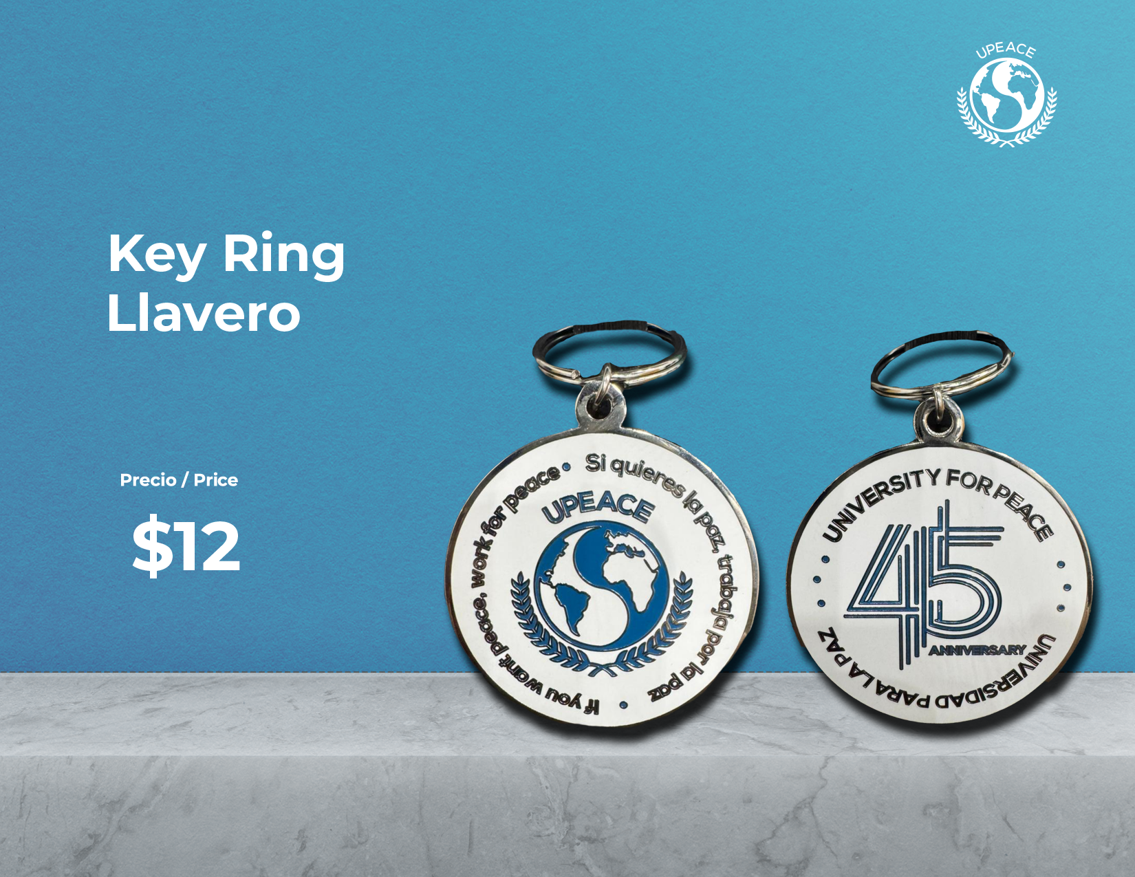 UPEACE Store Keychain